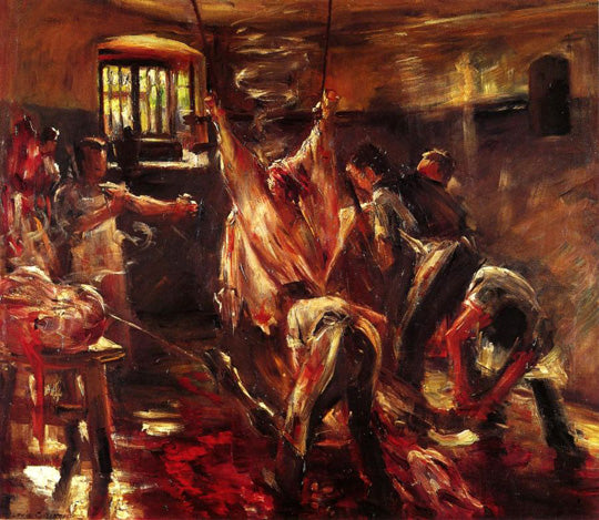 In the slaughterhouse - 1893