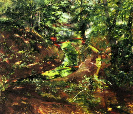 En El Bosque Cerca De Bernried - 1892