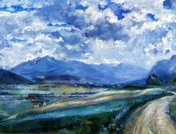 Landscape of the Inn Valley - 1910