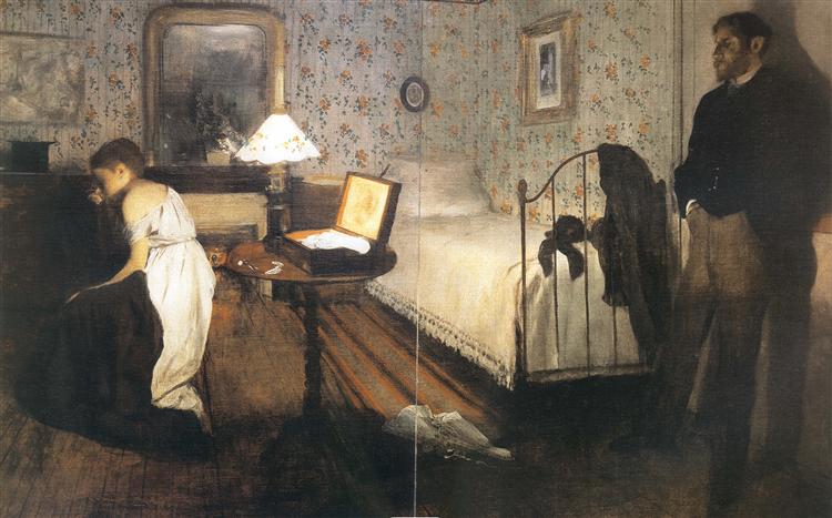 Interieur (de overtreding) - 1869