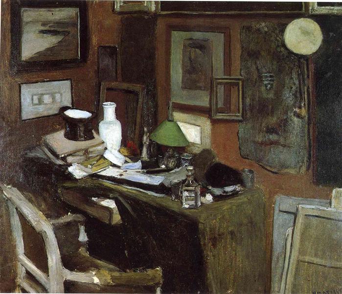 Interior with top hat 1896 