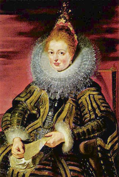 Isabel (1566-1633) - Regent dei Paesi Bassi - 1609