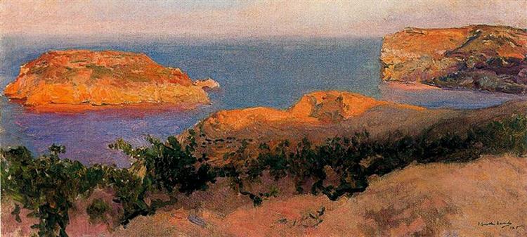 Cap Martí Ilha - Jávea - 1905