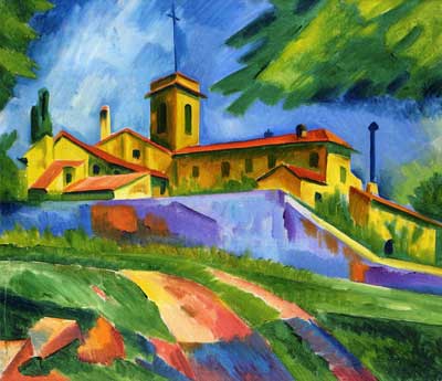 Italian Church - Convent of San Gimignano - 1913