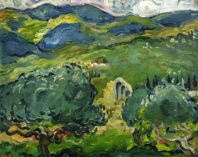 Italienische Landschaft - 1902