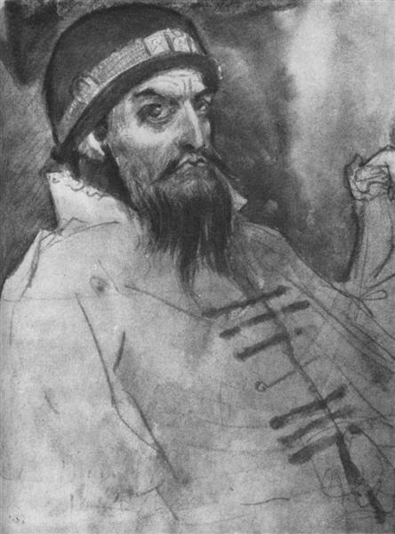 Ivan The Rebrible (Sketch) - 1884