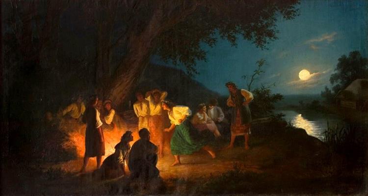 Noche En Vísperas De Ivan Kupala - 1880