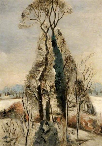 Iver Heath -Buckinghamshire-雪-1927