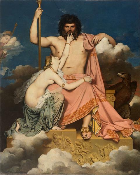 Giove e Tetis - 1811