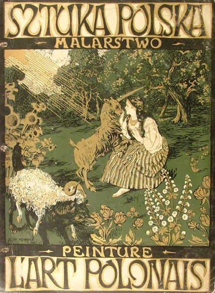 Cover of the album "Polish Art - Painting" - 1903