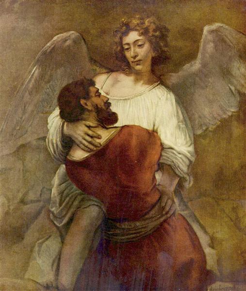 Jacob lutando com o anjo - 1659