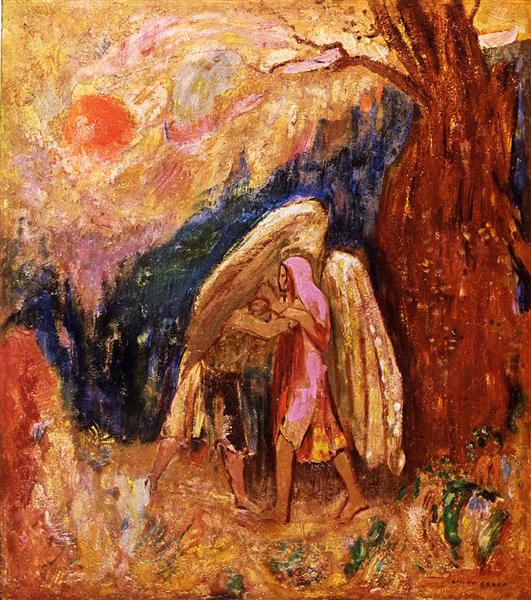 Jacob Wrestling With The Angel - 1905