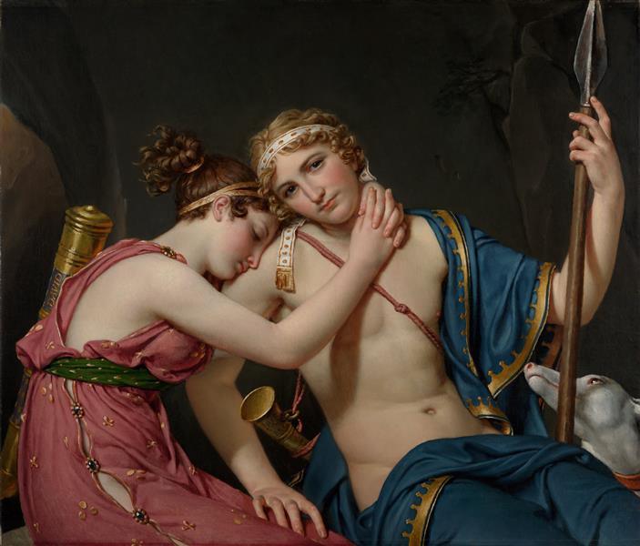 Les adieux de Telemaco et Eucharis - 1818