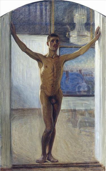 Yngling nøgen - 1907