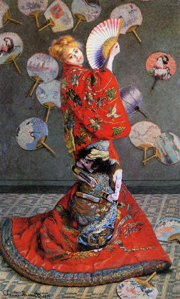 Japão (Camille Monet em traje japonês) - 1876