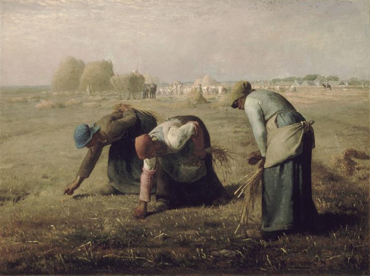 The Gleaners - 1857