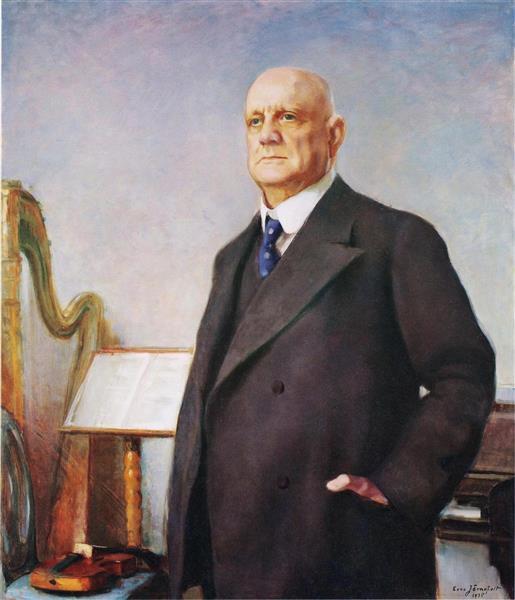 Portræt af Juan Sibelius - 1935