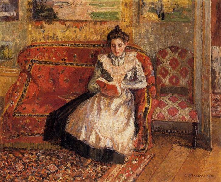 Juana Leyendo - 1899