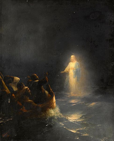 Jésus marche sur l'eau