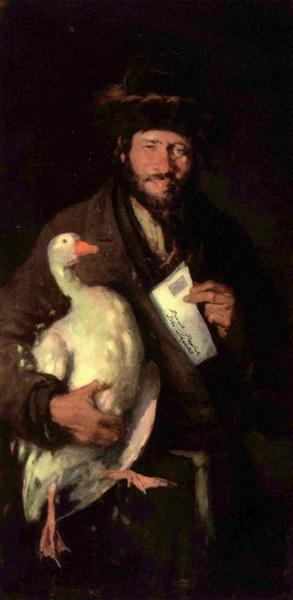 Jew with goose