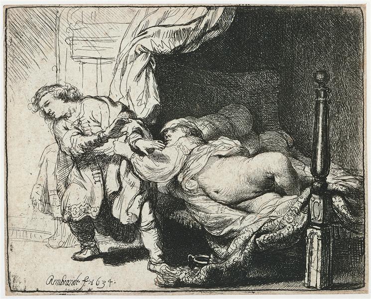 José und Potifars Frau - 1634