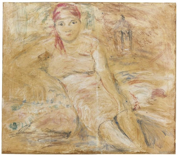 Juanita Sitting (Rest) - 1933