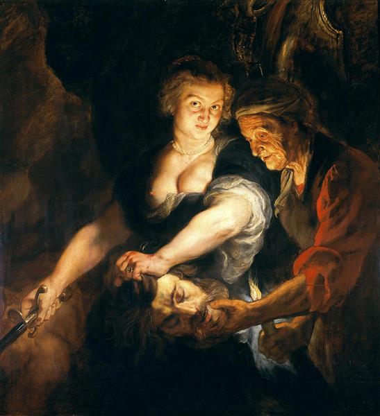 Judit mit dem Kopf von Holofenes - 1616