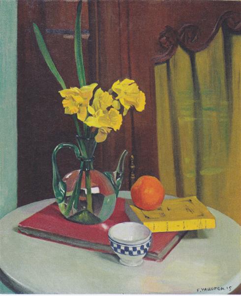 Jug with yellow narcissos - 1915