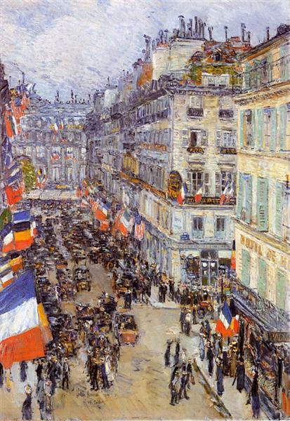 14 De Julio - Rue Daunou - 1910