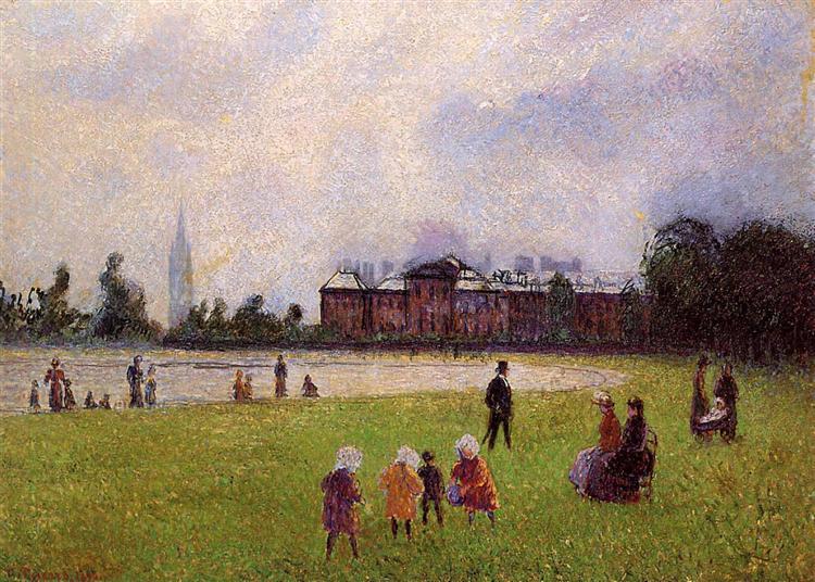 Kensington Gardens - Londyn - 1890