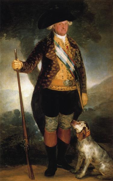 El Rey Carlos Iv En Traje De Caza - 1799