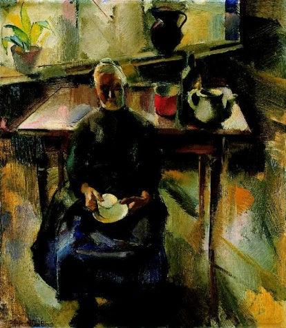 Kitchen (in the kitchen - interior of the room) - 1927