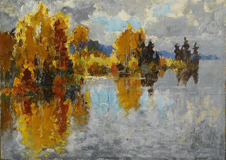 Autumn in the river