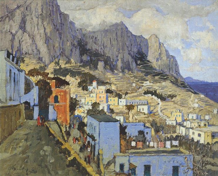 Capri im Winter - 1927