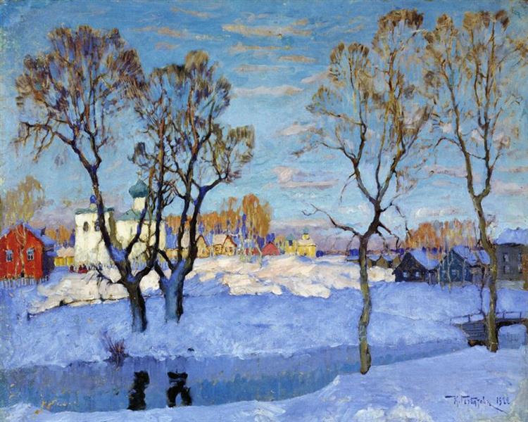 Début du printemps à PSKOV - 1922