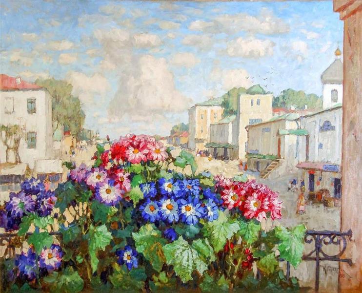 Fiori nella finestra - 1922