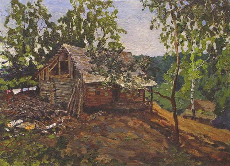 Landscape with a house - 1916