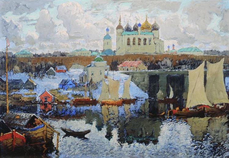 Schwarz in Novgorod - 1919