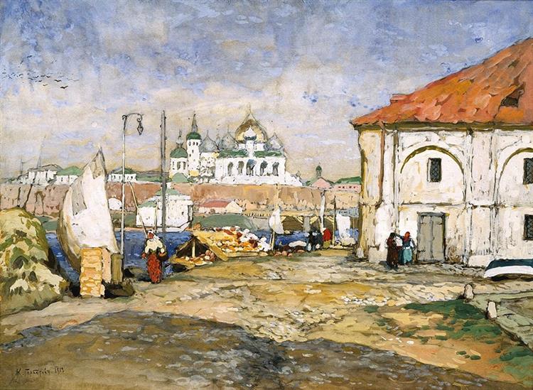 Spring in the Old Town - 1913