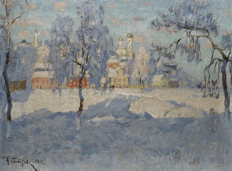 PSKOV no inverno - 1922