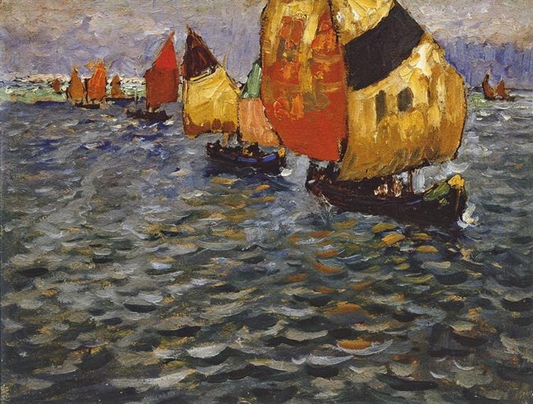 Sailboats - 1926