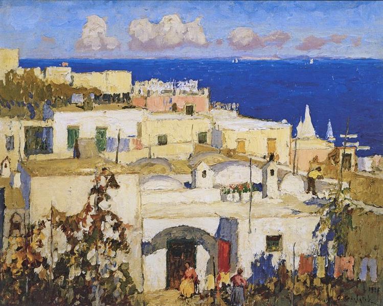 Mavi Deniz - Capri - 1925