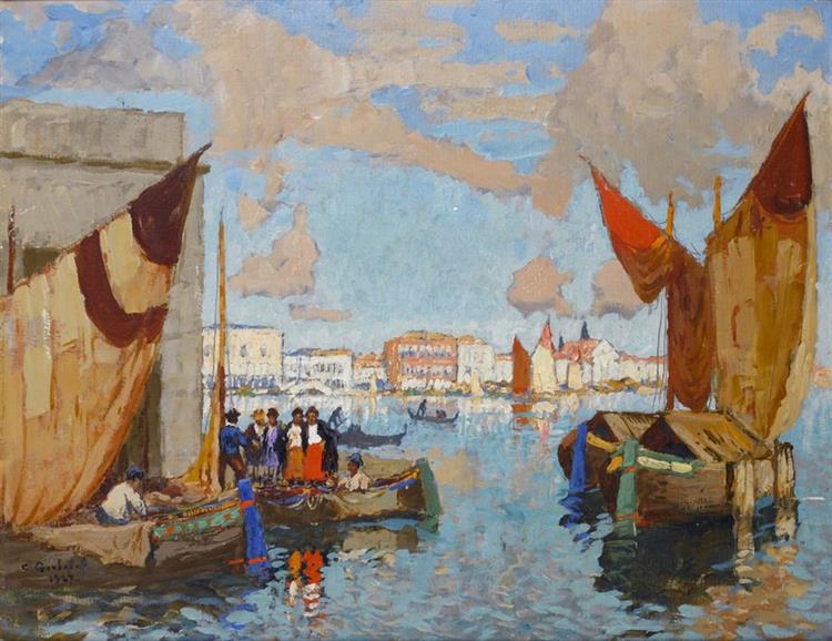 El Gran Canal - Venecia - 1927