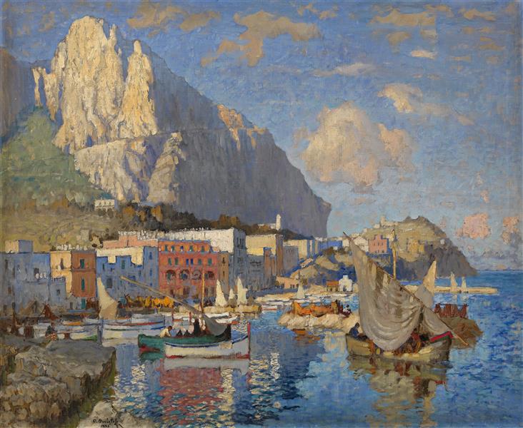 Vista De Capri - 1926