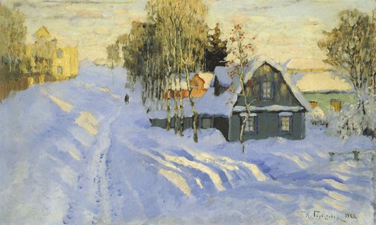 Paisagem de inverno - 1922