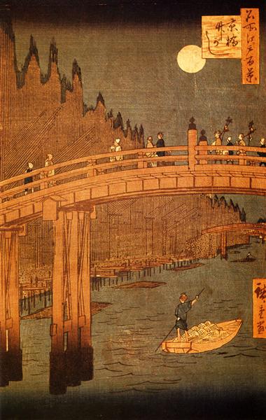 Puente Kyobashi - 1858