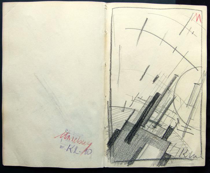 Sketch Notebook - 1916