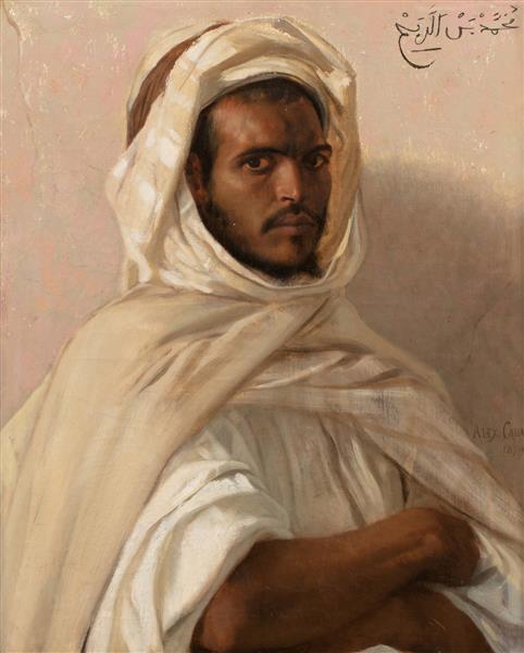 Retrato de um norte da África - 1870