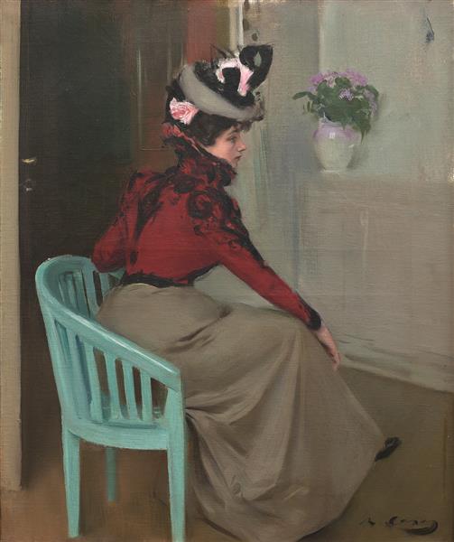 The woman from Paris - 1900