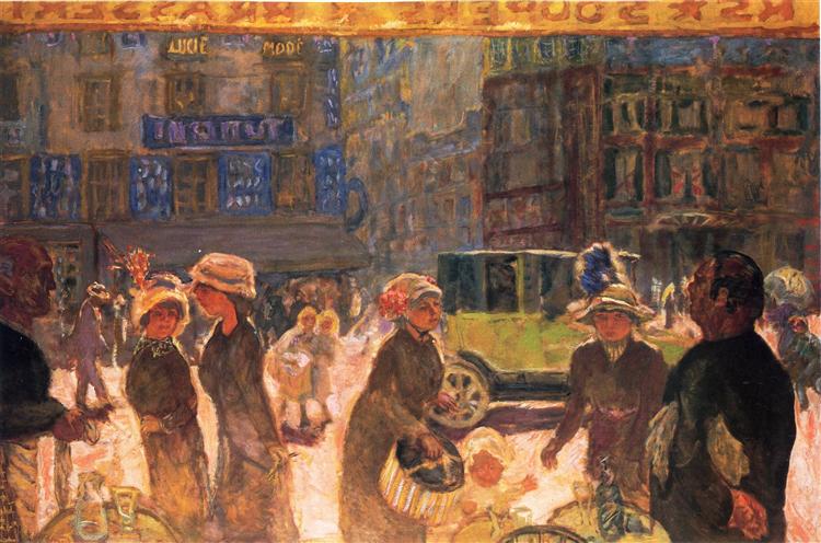 La Plaza De Clichy - 1912